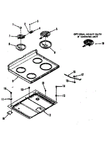 Main Section parts for Kenmore Range 911.9318810 (9119318810, 911 9318810) from AppliancePartsPros.com
