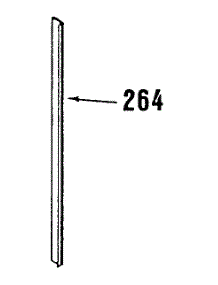 Optional Vertical Trim Extension 8068690 parts for Kenmore Range 911.3632090 (9113632090, 911 3632090) from AppliancePartsPros.com