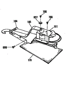 Door Lock Section parts for Kenmore Range 911.4674991 (9114674991, 911 4674991) from AppliancePartsPros.com