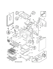 Body parts for Kenmore Range 790.75929300 (79075929300, 790 75929300) from AppliancePartsPros.com