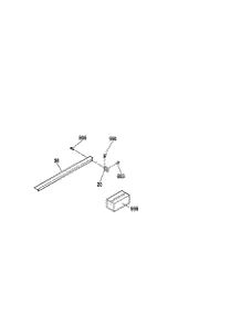 Optional Rear Main Top Filler parts for Kenmore Range 911.46566994 (91146566994, 911 46566994) from AppliancePartsPros.com