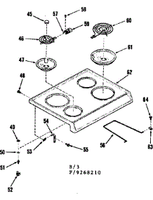 Main Top Section parts for Kenmore Range 911.9268210 (9119268210, 911 9268210) from AppliancePartsPros.com