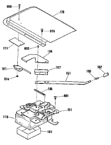 Door Lock Section parts for Kenmore Range 911.9342190 (9119342190, 911 9342190) from AppliancePartsPros.com