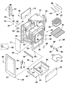 Body Section parts for Kenmore Range 911.9342190 (9119342190, 911 9342190) from AppliancePartsPros.com