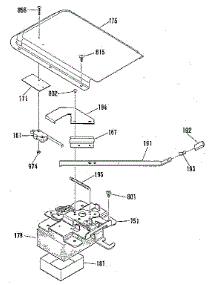 Door Lock Section parts for Kenmore Range 911.9389181 (9119389181, 911 9389181) from AppliancePartsPros.com