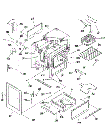 Body Section parts for Kenmore Range 911.9249182 (9119249182, 911 9249182) from AppliancePartsPros.com