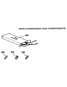 Wire Harnesses And Components parts for Kenmore Range 911.9563590 (9119563590, 911 9563590) from AppliancePartsPros.com