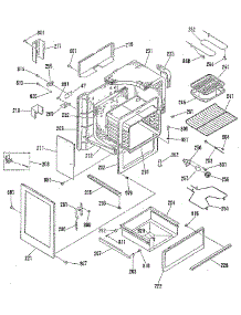 Body Section parts for Kenmore Range 911.9328813 (9119328813, 911 9328813) from AppliancePartsPros.com