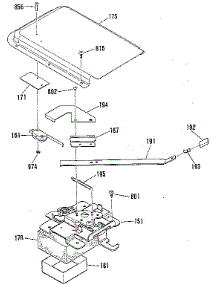 Door Lock Section parts for Kenmore Range 911.9328813 (9119328813, 911 9328813) from AppliancePartsPros.com