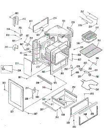 Body Section parts for Kenmore Range 911.9599981 (9119599981, 911 9599981) from AppliancePartsPros.com