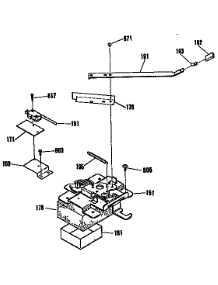 Door Lock Section parts for Kenmore Range 911.9534190 (9119534190, 911 9534190) from AppliancePartsPros.com