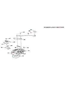 Power Lock Section parts for Kenmore Range 911.9372593 (9119372593, 911 9372593) from AppliancePartsPros.com