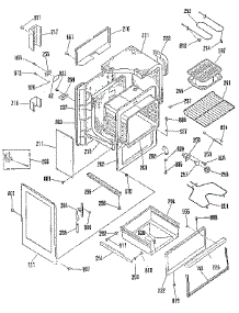 Body Section parts for Kenmore Range 911.9399582 (9119399582, 911 9399582) from AppliancePartsPros.com