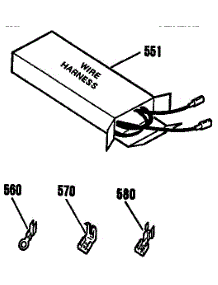 Wire Harness parts for Kenmore Range 911.9334190 (9119334190, 911 9334190) from AppliancePartsPros.com