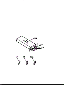 Wire Harnesses And Components parts for Kenmore Range 911.95351590 (91195351590, 911 95351590) from AppliancePartsPros.com