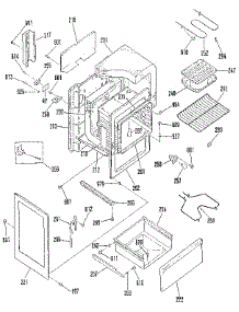 Body Section parts for Kenmore Range 911.9272190 (9119272190, 911 9272190) from AppliancePartsPros.com