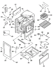 Body Section parts for Kenmore Range 911.9189181 (9119189181, 911 9189181) from AppliancePartsPros.com