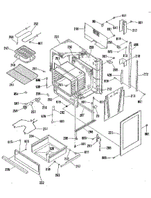 Lower Body Section parts for Kenmore Range 911.9851190 (9119851190, 911 9851190) from AppliancePartsPros.com