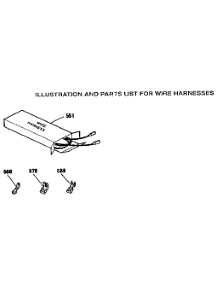 Wire Harnesses parts for Kenmore Range 911.9372993 (9119372993, 911 9372993) from AppliancePartsPros.com