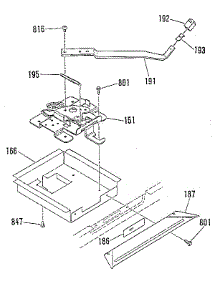 Door Lock Section parts for Kenmore Range 911.9698893 (9119698893, 911 9698893) from AppliancePartsPros.com