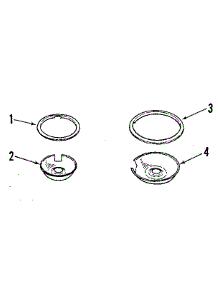 Optional Porcelain Pan And Chrome Ring Kit No. 8068410 parts for Kenmore Range 911.9188811 (9119188811, 911 9188811) from AppliancePartsPros.com