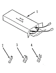 Wire Harnesses And Components parts for Kenmore Range 911.9399580 (9119399580, 911 9399580) from AppliancePartsPros.com