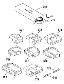 Wire Harnesses And Components parts for Kenmore Range 911.9871190 (9119871190, 911 9871190) from AppliancePartsPros.com