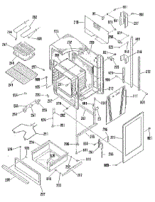Lower Body Section parts for Kenmore Range 911.9871190 (9119871190, 911 9871190) from AppliancePartsPros.com