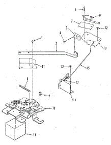 Power Lock Section parts for Kenmore Range 911.9399980 (9119399980, 911 9399980) from AppliancePartsPros.com