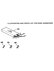 Wire Harnesses parts for Kenmore Range 911.9372992 (9119372992, 911 9372992) from AppliancePartsPros.com