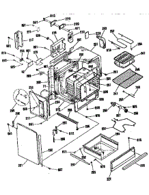Body Section parts for Kenmore Range 911.46766690 (91146766690, 911 46766690) from AppliancePartsPros.com