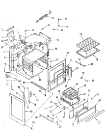 Body Section parts for Kenmore Range 911.7199180 (9117199180, 911 7199180) from AppliancePartsPros.com