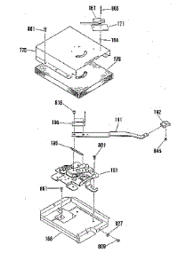 Door Lock Section parts for Kenmore Range 911.7390994 (9117390994, 911 7390994) from AppliancePartsPros.com