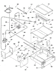 Body Section parts for Kenmore Range 911.7390994 (9117390994, 911 7390994) from AppliancePartsPros.com