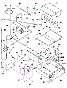 Oven Burner Section parts for Kenmore Range 911.7390994 (9117390994, 911 7390994) from AppliancePartsPros.com