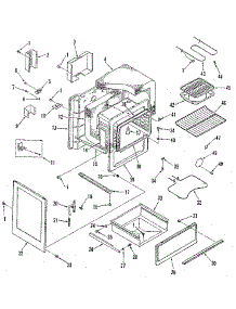 Body Section parts for Kenmore Range 911.9119180 (9119119180, 911 9119180) from AppliancePartsPros.com