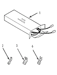 Wire Harness And Components parts for Kenmore Range 911.9119180 (9119119180, 911 9119180) from AppliancePartsPros.com