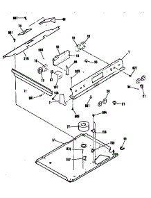 Control Panel Section parts for Kenmore Range 911.4672994 (9114672994, 911 4672994) from AppliancePartsPros.com