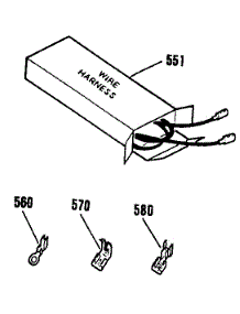 Wire Harness parts for Kenmore Range 911.4672994 (9114672994, 911 4672994) from AppliancePartsPros.com