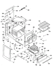 Body Section parts for Kenmore Range 911.6118813 (9116118813, 911 6118813) from AppliancePartsPros.com
