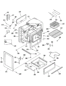 Body Section parts for Kenmore Range 911.6289181 (9116289181, 911 6289181) from AppliancePartsPros.com