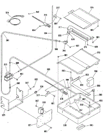 Broiler / Oven Burner Section parts for Kenmore Range 911.7389181 (9117389181, 911 7389181) from AppliancePartsPros.com