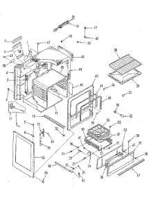 Body Section parts for Kenmore Range 911.7139180 (9117139180, 911 7139180) from AppliancePartsPros.com
