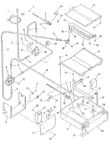 Broiler And Oven Burner Section parts for Kenmore Range 911.7390990 (9117390990, 911 7390990) from AppliancePartsPros.com
