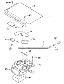 Door Lock Section parts for Kenmore Range 911.6429181 (9116429181, 911 6429181) from AppliancePartsPros.com
