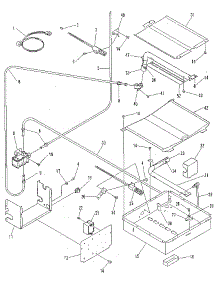 Broiler And Oven Burner Section parts for Kenmore Range 911.7359180 (9117359180, 911 7359180) from AppliancePartsPros.com