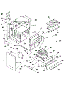 Body Section parts for Kenmore Range 911.7129181 (9117129181, 911 7129181) from AppliancePartsPros.com