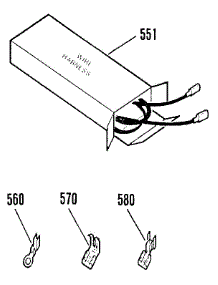 Wire Harness parts for Kenmore Range 911.4678891 (9114678891, 911 4678891) from AppliancePartsPros.com