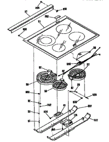 Main Top Section parts for Kenmore Range 911.4674590 (9114674590, 911 4674590) from AppliancePartsPros.com