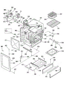 Body Section parts for Kenmore Range 911.7390992 (9117390992, 911 7390992) from AppliancePartsPros.com
